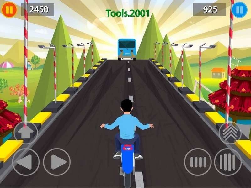 Thrust Hyper Rush Game Screenshot